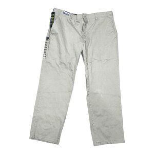 Lee Straight Fit Extreme Comfort Khaki Pants Wrinkle Resist Stretch 40x30 NEW